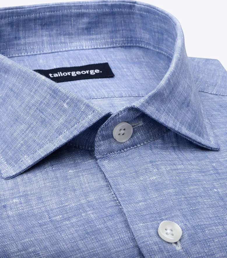 Camicia bianca in popeline facile da stirare