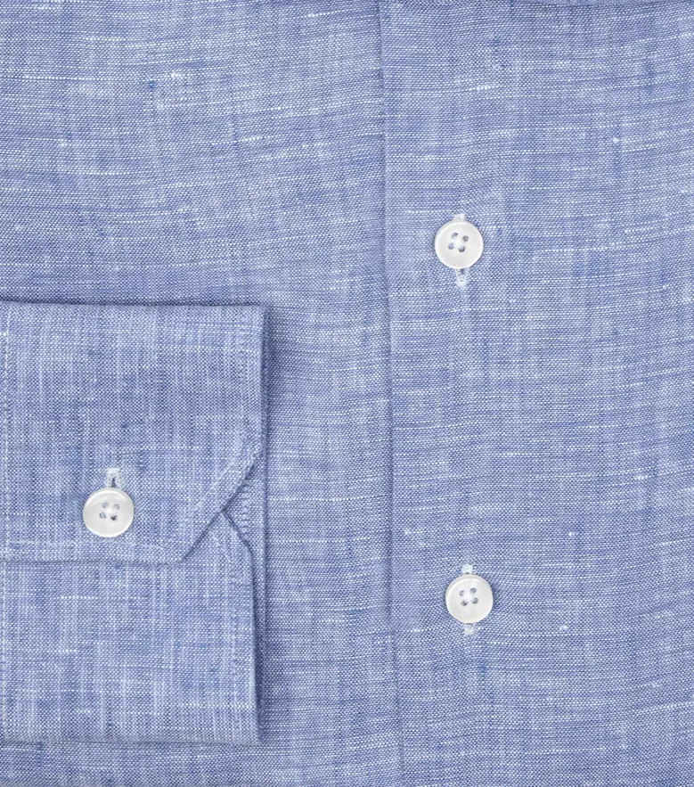 Camicia bianca in popeline facile da stirare