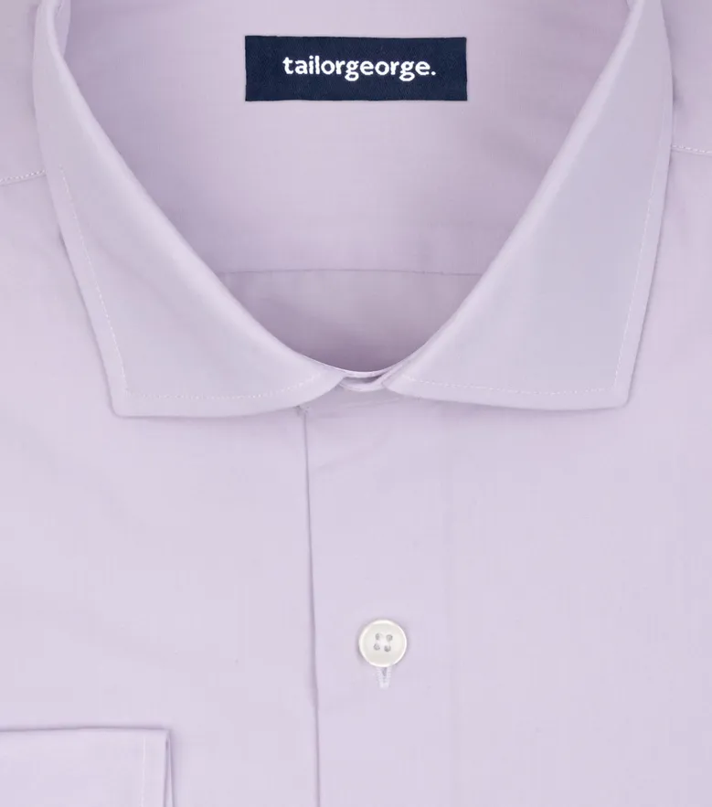 Camicia bianca in popeline facile da stirare