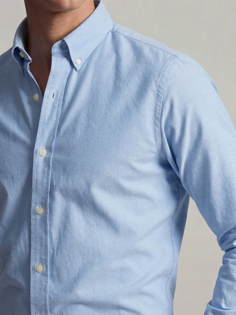 Camicia bianca in popeline facile da stirare