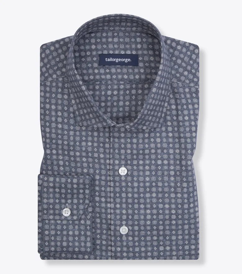 Camicia bianca in popeline facile da stirare