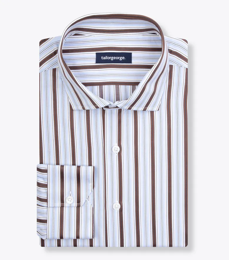 Camicia bianca in popeline facile da stirare