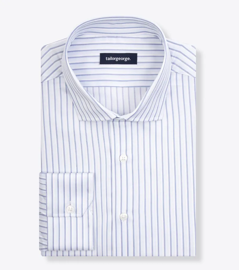 Camicia bianca in popeline facile da stirare