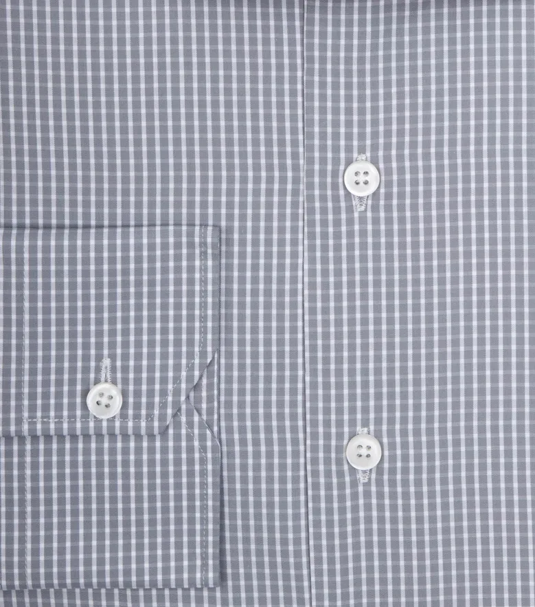 Camicia bianca in popeline facile da stirare