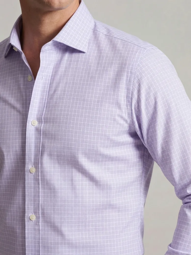 Camicia bianca in popeline facile da stirare