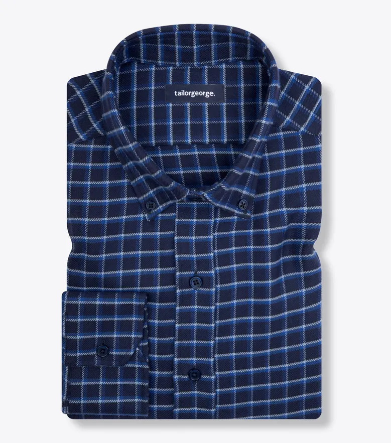 Camicia bianca in popeline facile da stirare