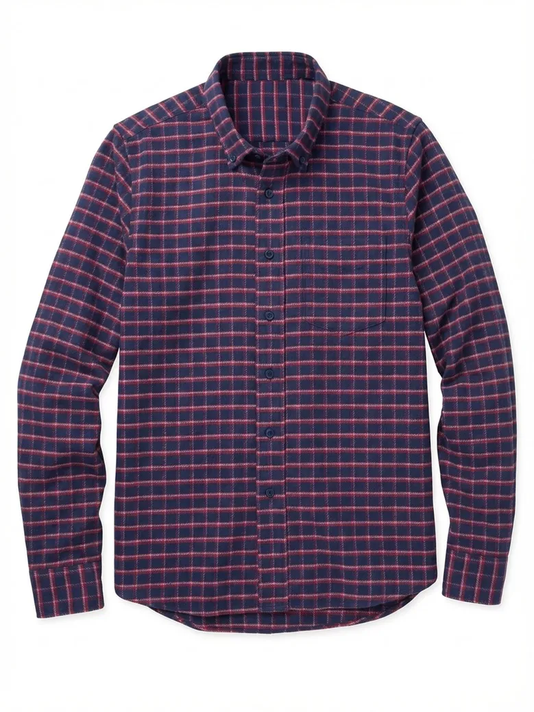 Camicia bianca in popeline facile da stirare