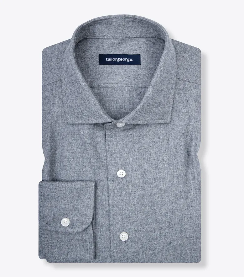 Camicia bianca in popeline facile da stirare