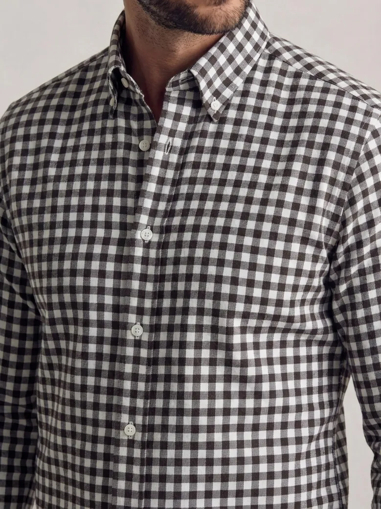Camicia bianca in popeline facile da stirare