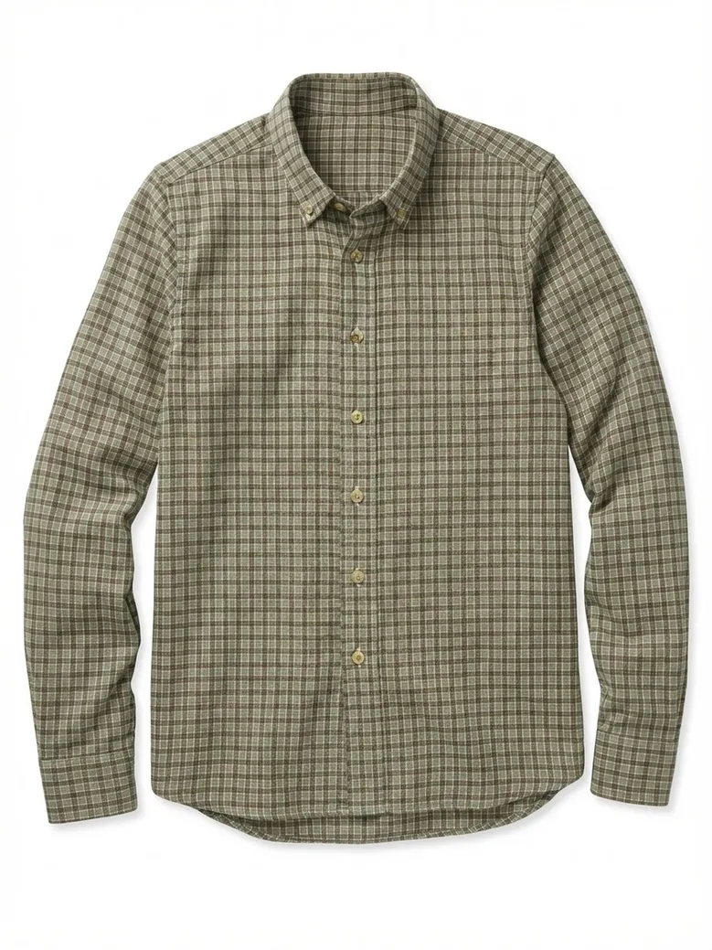 Camicia bianca in popeline facile da stirare