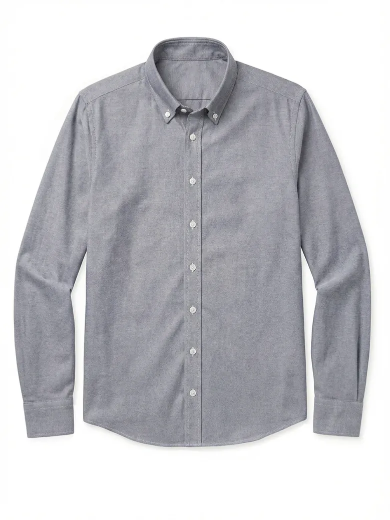 Camicia bianca in popeline facile da stirare
