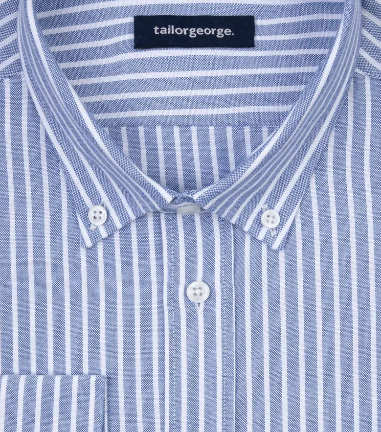 Camicia bianca in popeline facile da stirare