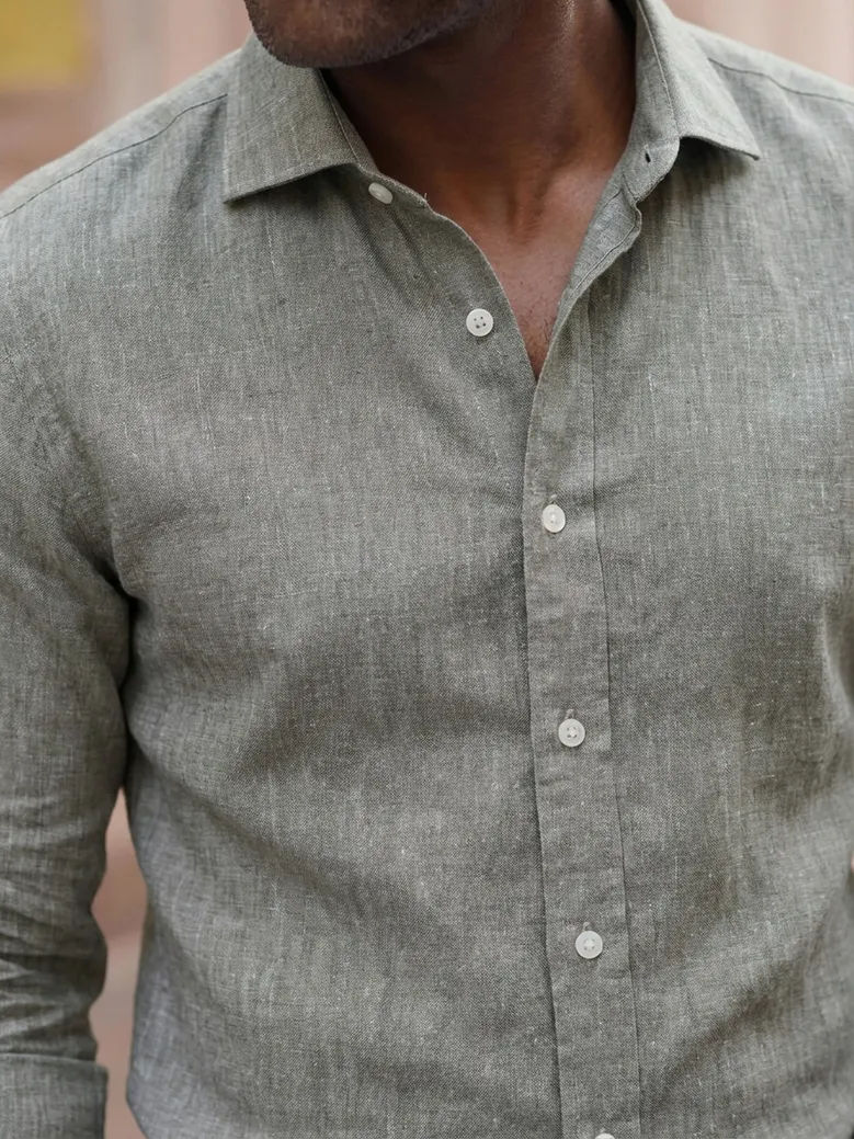 Camicia bianca in popeline facile da stirare