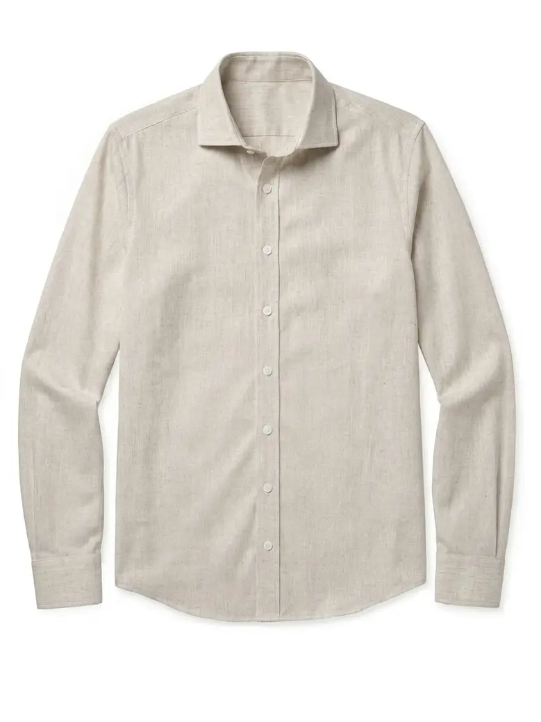 Chemise en lin épais