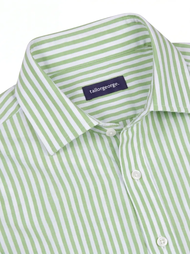 Camicia bianca in popeline facile da stirare