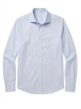 Chemise en pinpoint facile à repasser