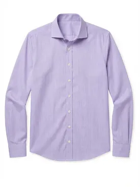 Chemise en fil-à-fil facile à repasser